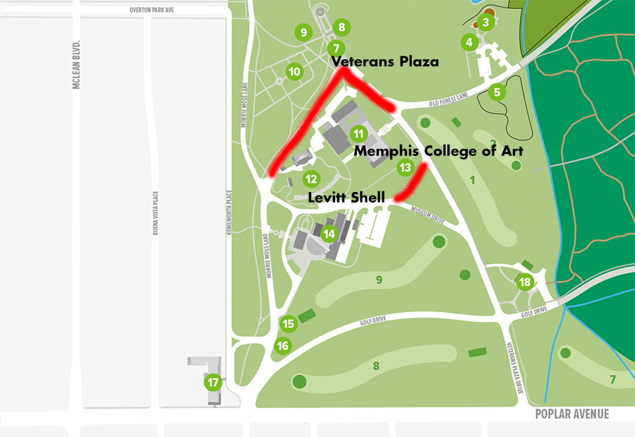 Overtonpark Map Updated