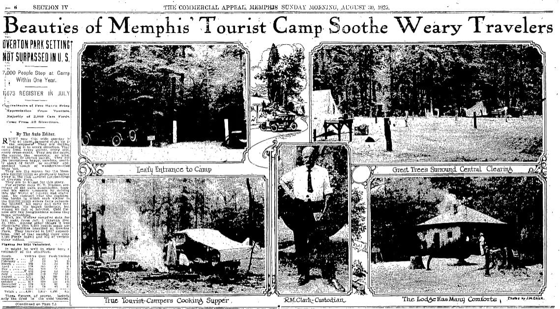 Commercial Appeal tourist camp article