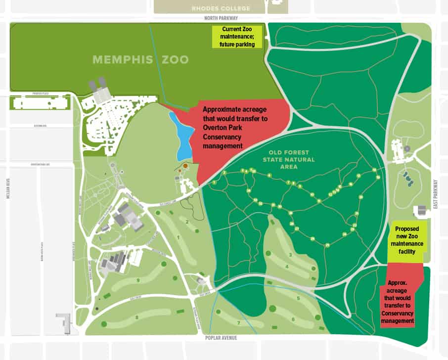 Park feature map