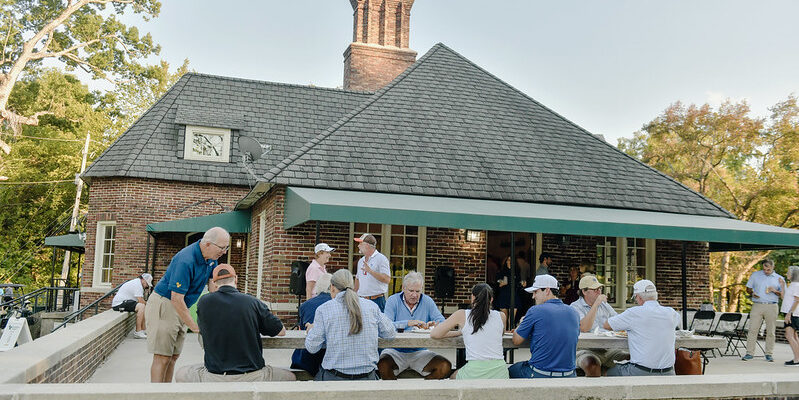 George Cates Golf Clubhouse Porch